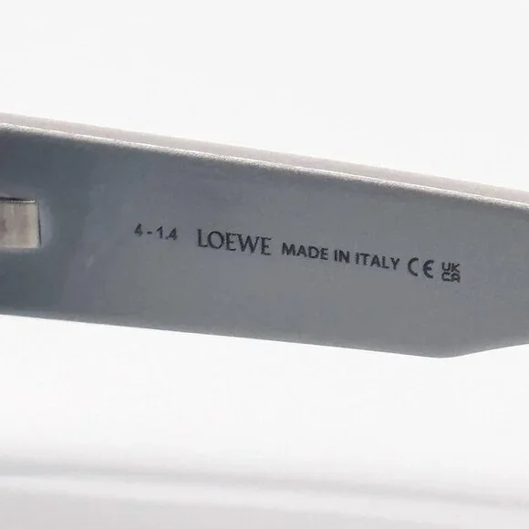 NEW LOEWE SUNGLASSES LW40033I 24C SILVER UNISEX EYEWEAR - Picture 9 of 10
